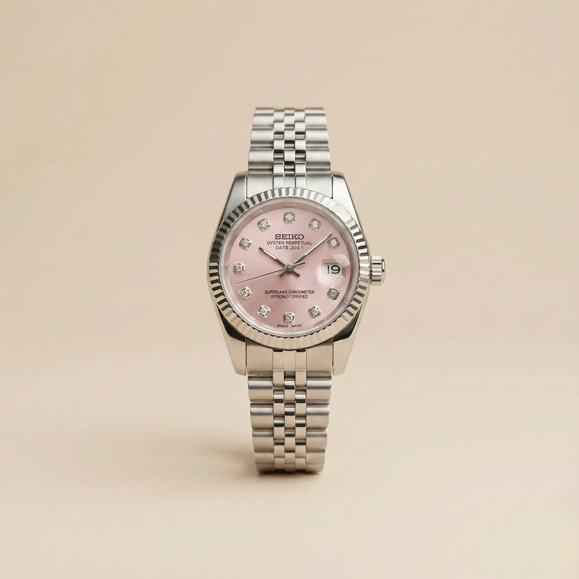 Seiko Mod Lady Datejust – 26mm/28mm Otomatik (NH05)