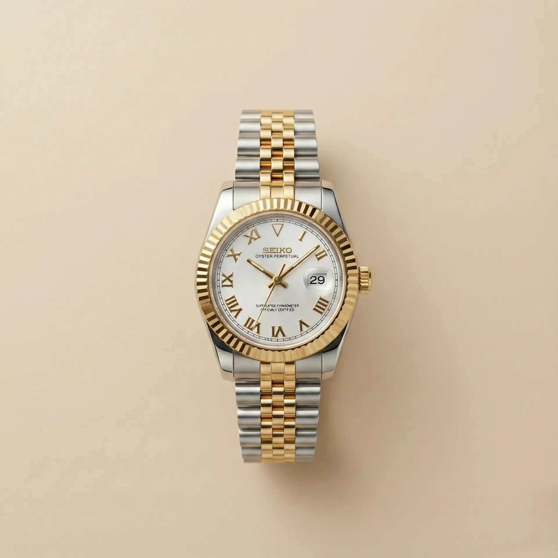 Seiko Mod Kadın Serisi – Otomatik Mekanizma & Jubilee Kordon